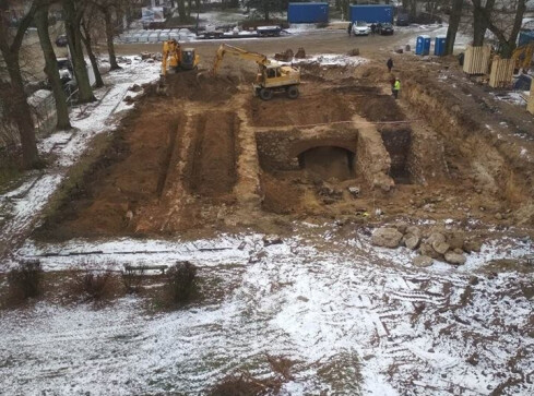 Odkopano fundamenty starego kościoła - grafika