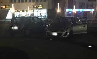 Miejsce parkingowe w fontannie miejskiej?