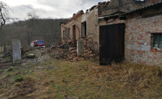 Pożar w Osieku, ewakuowano dwie osoby