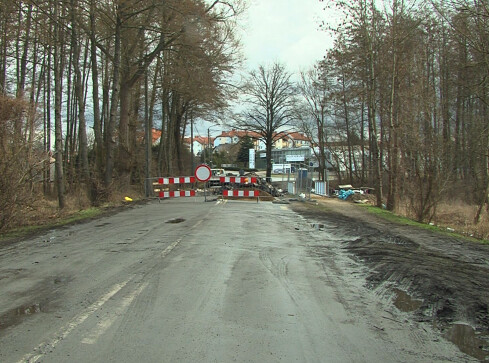 Utrudnienia na Al. Niepodległości - grafika