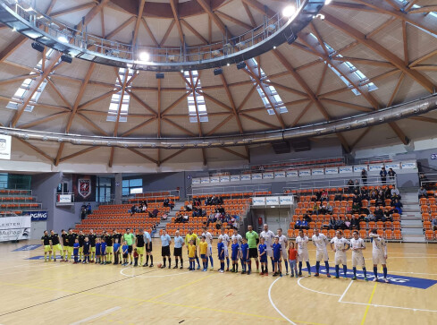 Futsal w finałowym dwumeczu barażowym o pierwszą ligę - grafika