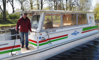 Nad Gwdę wrócił tramwaj wodny