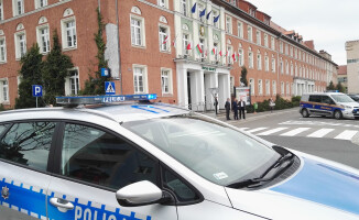 Ewakuacja Urzędu Miasta w Pile