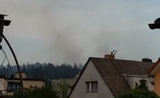 Pożar na Podlasiu