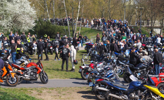 Motocykliści pożegnali zimę. Motomarzanna w Pile