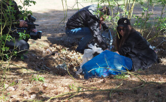 #TrashChallengeMedia: Redakcja TV ASTA sprząta las