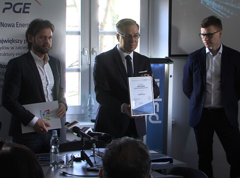 Piła Miastem Przyjaznym Elektromobilności - grafika