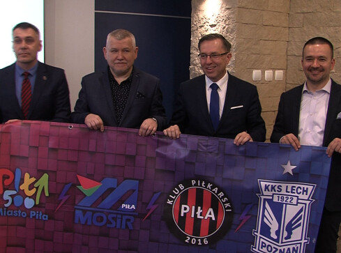 KP Piła będzie klubem partnerskim Lecha Poznań - grafika