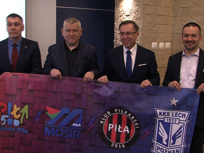 KP Piła będzie klubem partnerskim Lecha Poznań - grafika