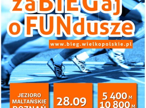 zaBIEGaj o FUNdusze na antenie TV ASTA - grafika