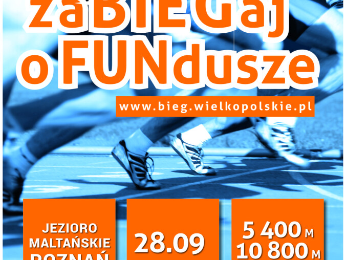 zaBIEGaj o FUNdusze na antenie TV ASTA - grafika
