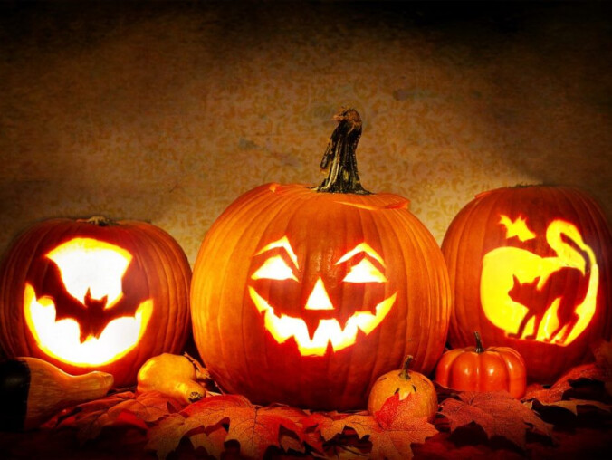 Cukierek albo psiukus - dziś Halloween  - grafika