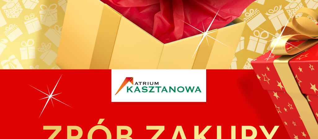 Atrium Kasztanowa bezpłatnie pakuje prezenty na Święta!