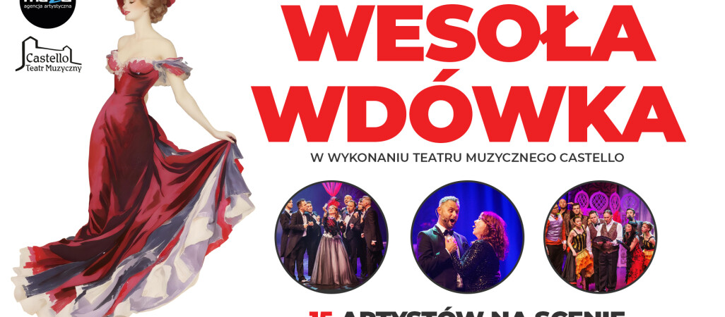 „Wesoła Wdówka” – operetka Franza Lehara w trzech aktach zagości w Pile już 13 lutego!