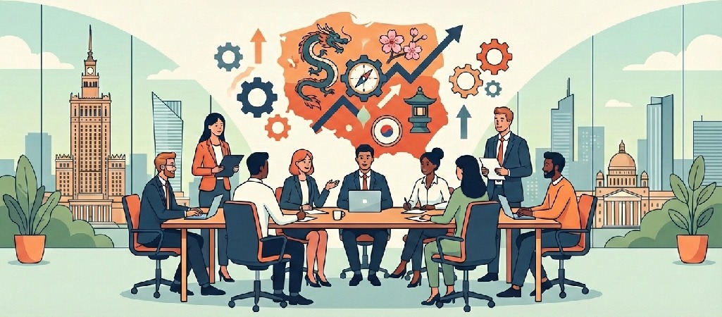 Azjatycki potencjał: przewodnik po skutecznym zarządzaniu zespołami wielokulturowymi w Polsce