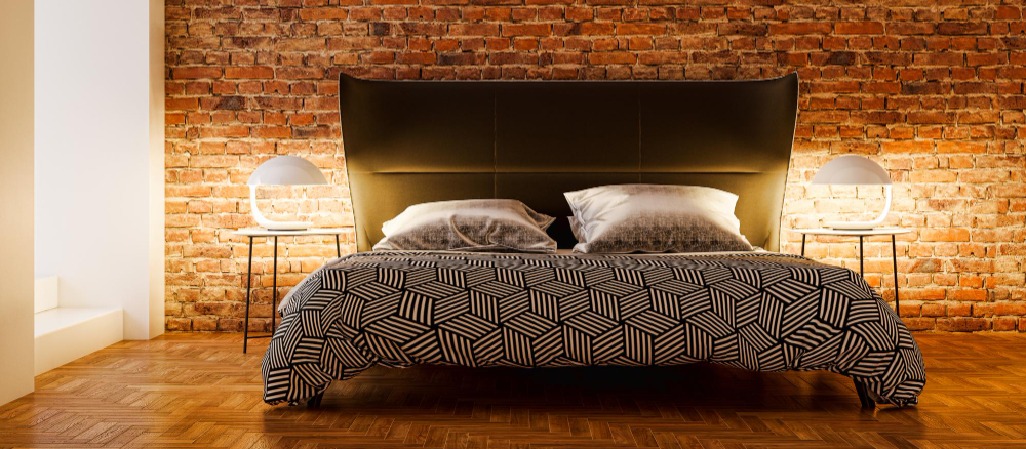 Poradnik: Dekoracyjna cegła w sypialni – przytulnie czy zbyt surowo?