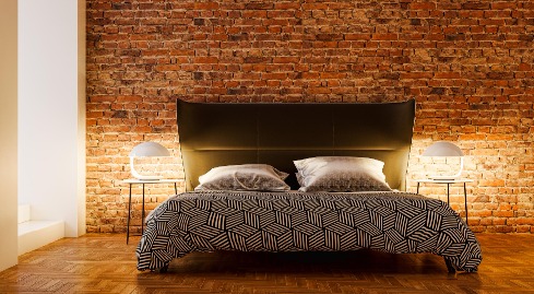 Poradnik: Dekoracyjna cegła w sypialni – przytulnie czy zbyt surowo - grafika