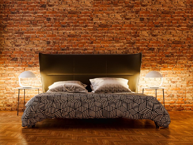 Poradnik: Dekoracyjna cegła w sypialni – przytulnie czy zbyt surowo - grafika