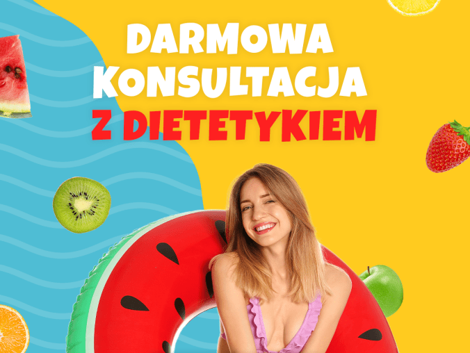 Latem schudnę, z dietetykiem to nietrudne! Konsultacje dietetyczne w  - grafika