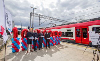 Koleje Wielkopolskie przewiozły 100 milionów pasażerów!