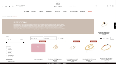 Pierścionki w wielu wydaniach - grafika