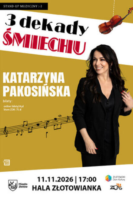 Katarzyna Pakosińska - Trzy Dekady Śmiechu - grafika