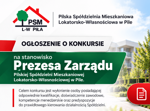 Ogłoszenie o konkursie na stanowisko Prezesa Zarządu - grafika