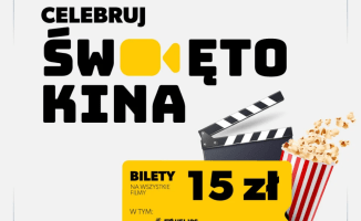 Helios zaprasza na Święto Kina - bilety na seanse repertuarowe za 15 zł