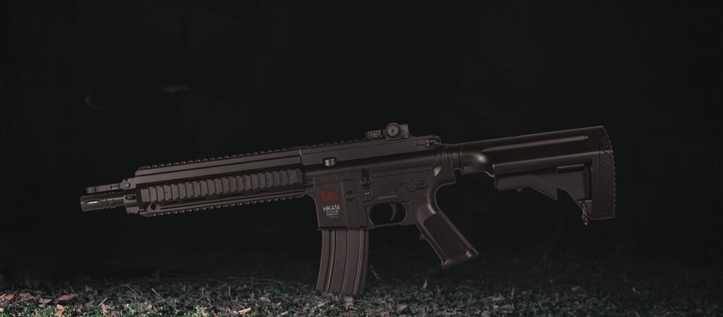 Airsoftowe repliki pistoletów maszynowych i karabinów szturmowych marki Heckler & Koch