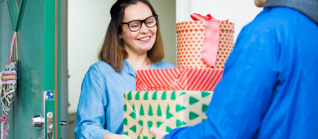 Praca kuriera w okresie świątecznym i noworocznym