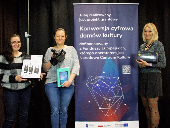 Konwersja cyfrowa w Centrum Upowszechniania Kultury w Szydłowie - grafika