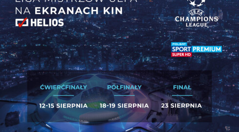 Liga Mistrzów UEFA na ekranach kin Helios! - grafika