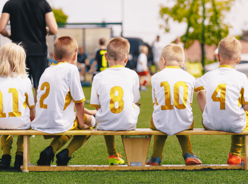 Twoja pociecha uczestniczy w zajęciach z piłki nożnej dla dzieci? K - grafika