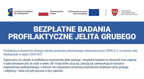 Profilaktyka nowotworów dolnego odcinka przewodu pokarmowego realizow - grafika