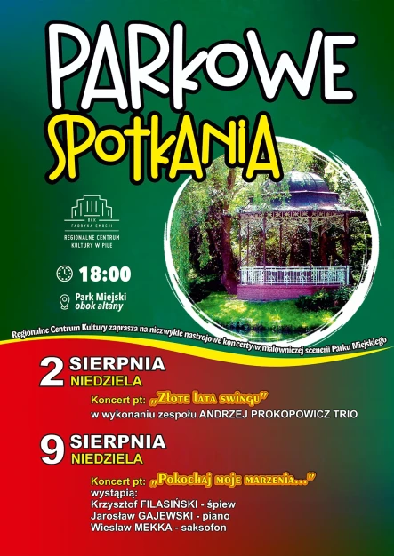Parkowe spotkania - grafika