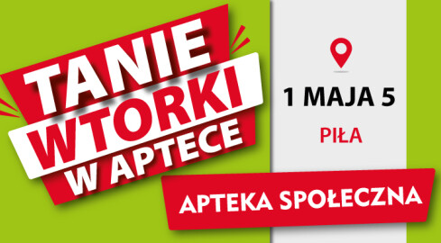 TANIE WTORKI w Aptece Społecznej! - grafika