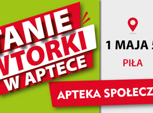 TANIE WTORKI w Aptece Społecznej! - grafika