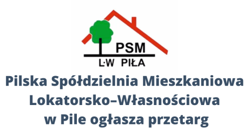 Ogłoszenie Pilskiej Spółdzielni Mieszkaniowej - grafika