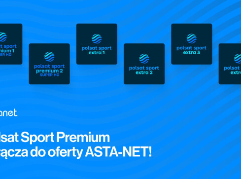 Polsat Sport Premium w ofercie ASTA-NET. Kanały dostępne za darmo do - grafika
