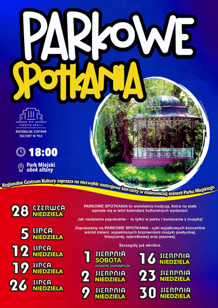 Parkowe spotkania - grafika