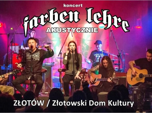 Koncert FARBEN LEHRE - grafika