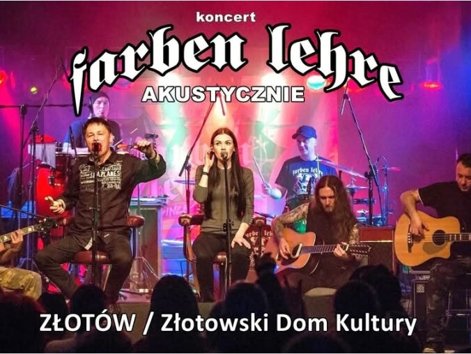 Koncert FARBEN LEHRE - grafika