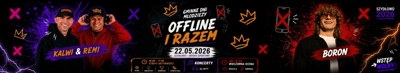 Baner Gminne Dni Młodzieży Szydłowo