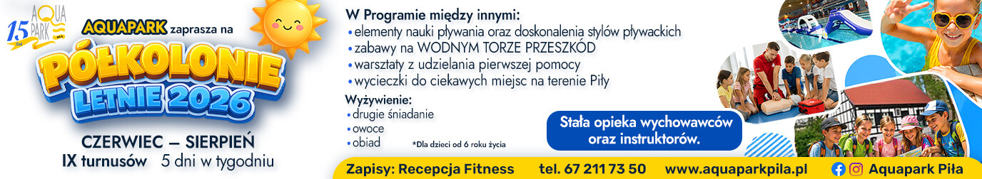 AquaPark Półkolonie letnie 2026