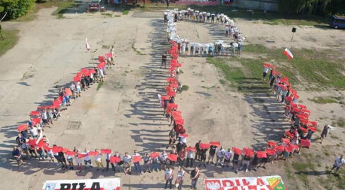 Uroczystości upamiętniające Powstanie Warszawskie - grafika