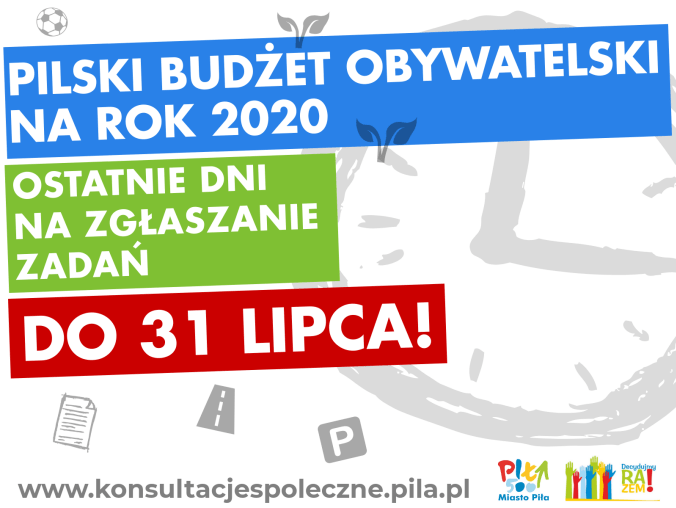 Tylko do środy zgłoszenia do Budżetu Obywatelskiego - grafika