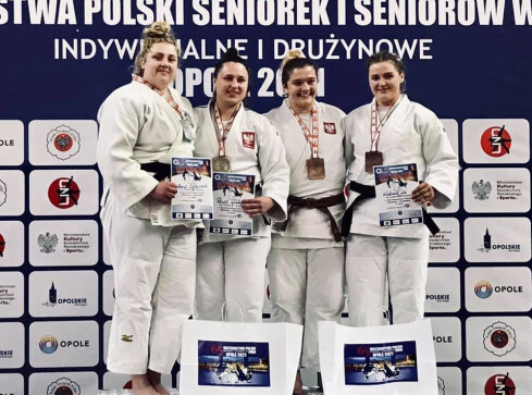 Medale pilskich judoków - grafika