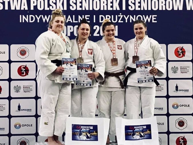 Medale pilskich judoków - grafika