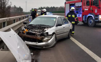 Kolizja na obwodnicy [GALERIA]