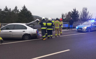 Kolizja na obwodnicy [GALERIA]